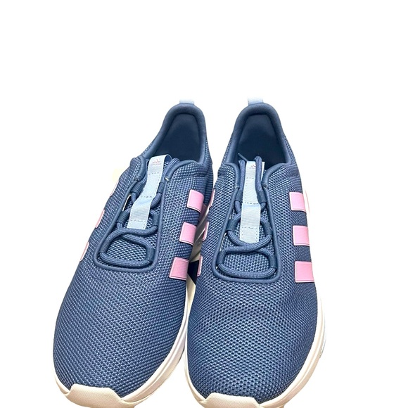 🌟🌟🌼NIB Adidas Big Girls Racer TR23 Wide Running Sneakers. CLOUDFOAM - Picture 5 of 12